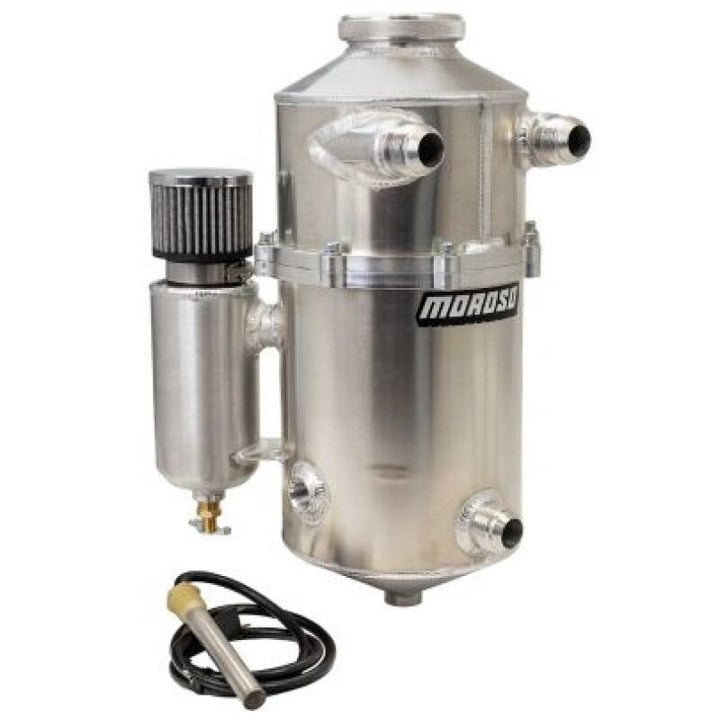 Moroso Universal 16.5in Tall 60/40 Split Dual Inlet 2 Piece Dry Sump Tank - Premium Expansion Tanks from Moroso - Just 3712.72 SR! Shop now at Motors