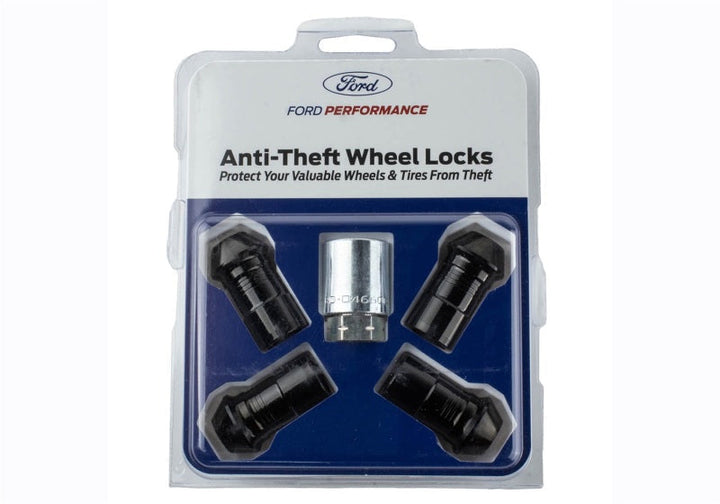 Ford Racing M14 x 1.5 Black Security Lug Nut Kit - Set of 4 - Premium Lug Nuts from Ford Racing - Just 243.77 SR! Shop now at Motors