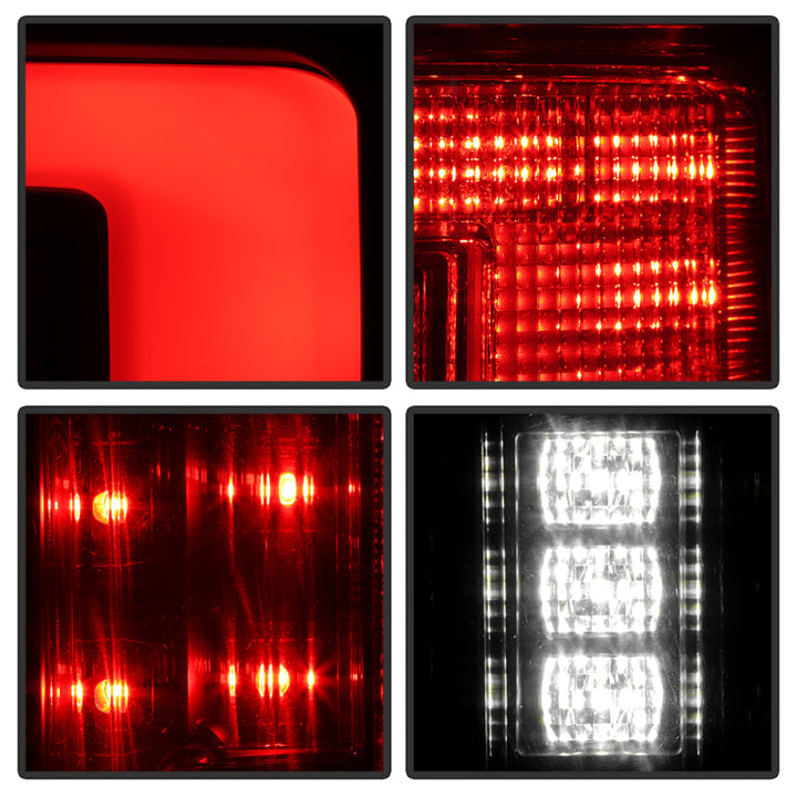 Spyder 21-23 Ford F150 (Halogen w/ Blind Spot) Full LED Tail Lights - Black (ALT-YD-FF15021HALBS-BK) - Premium Tail Lights from SPYDER - Just 2216.28 SR! Shop now at Motors