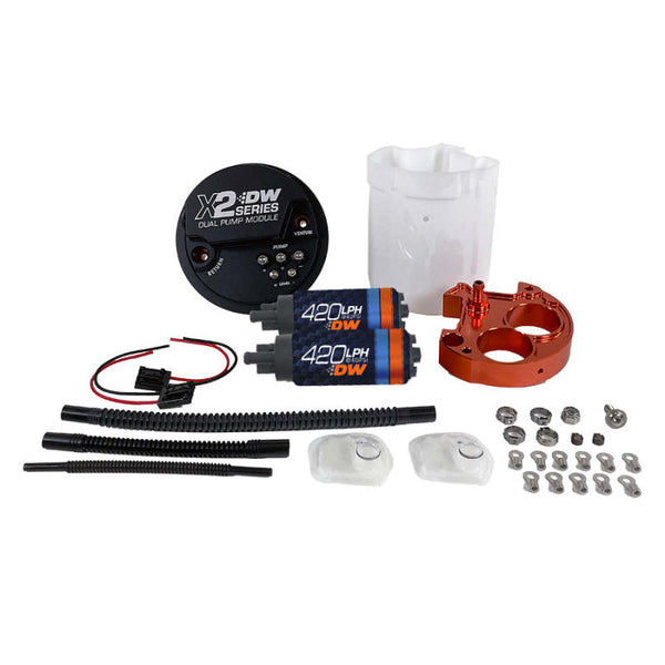 Deatschwerks X2 Series Fuel Pump Module with Dual DW420 Pumps For 2008-21 WRX/STI - Premium Fuel Pumps from DeatschWerks - Just 2660.76 SR! Shop now at Motors