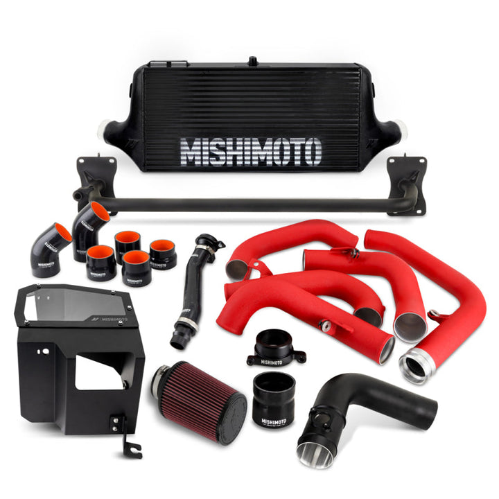 Mishimoto 2022+ WRX Intercooler Kit W/ Intake BK Core WRD Pipes - Premium Intercooler Kits from Mishimoto - Just 6417.90 SR! Shop now at Motors