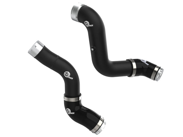 aFe 23-25 GM Colorado/Canyon L4-2.7L BladeRunner Aluminum Hot and Cold Charge Pipe Kit - Black
