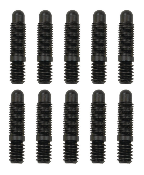 Moroso Bullet Nose Black OX Studs - 1/4-20 X 1/4-28 X 1 3/16 (10 Pack) - Premium Fittings from Moroso - Just 59.99 SR! Shop now at Motors