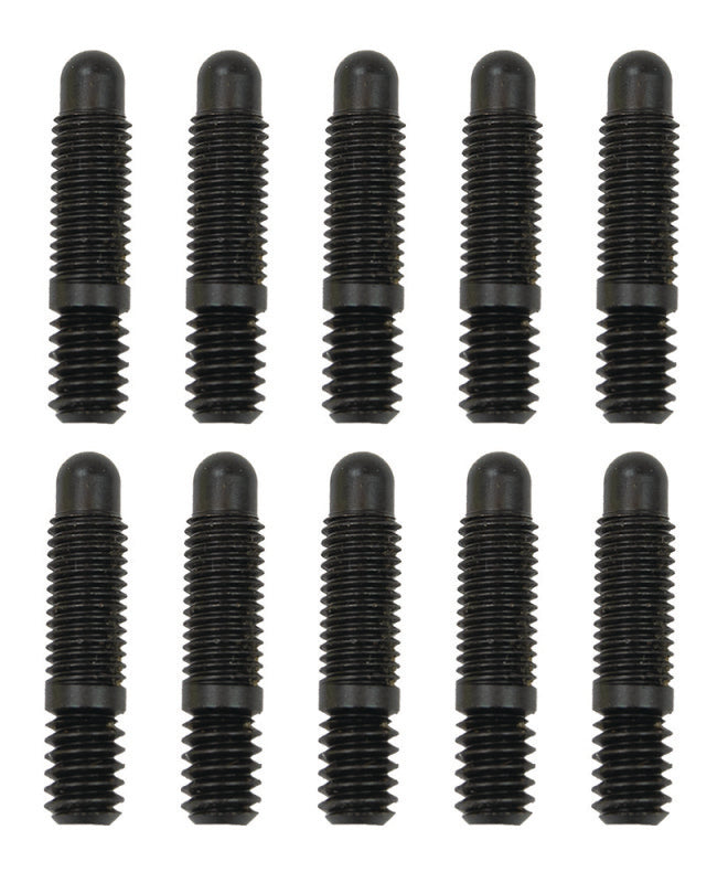 Moroso Bullet Nose Black OX Studs - 1/4-20 X 1/4-28 X 1 3/16 (10 Pack) - Premium Fittings from Moroso - Just 59.99 SR! Shop now at Motors