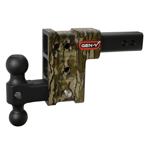 Gen-Y Mega Duty 2in Shank 5in Drop 2K TW 16K Hitch w/GH-051 Dual-Ball - Mossy Oak - Premium Hitch Receivers from GEN-Y Hitch - Just 1502.30 SR! Shop now at Motors