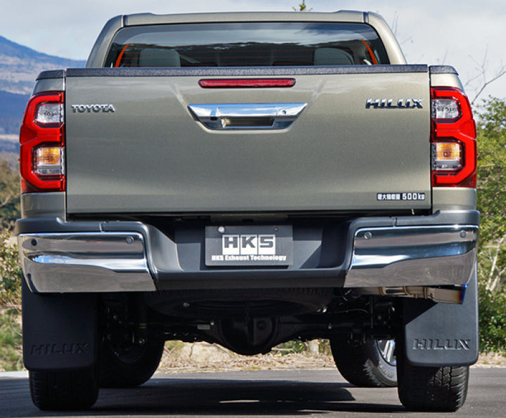 HKS LEGAMAX TRAIL MASTER HILUX 3DF-GUN125 - Premium Catback from HKS - Just 3543.64 SR! Shop now at Motors