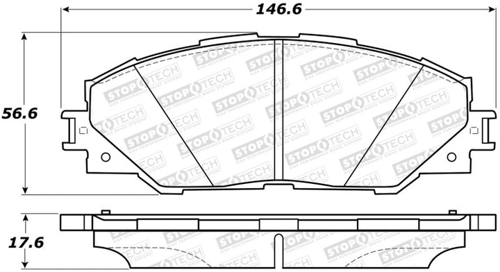 StopTech Street Brake Pads - Premium Brake Pads - OE from Stoptech - Just 368.99 SR! Shop now at Motors