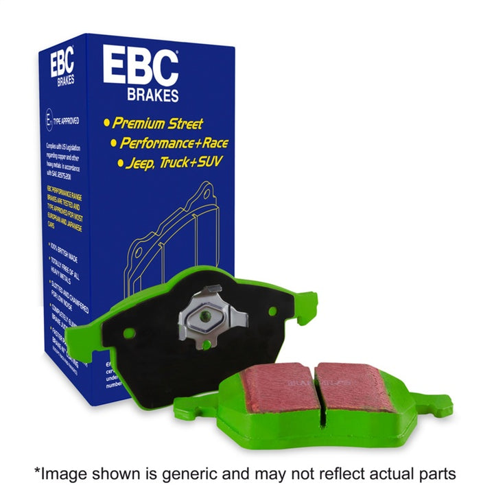 EBC 2021+ Ford F-150 2WD/4WD 2.7TT/3.5TT Greenstuff Rear Brake Pads - Premium Brake Pads - Performance from EBC - Just 402.34 SR! Shop now at Motors