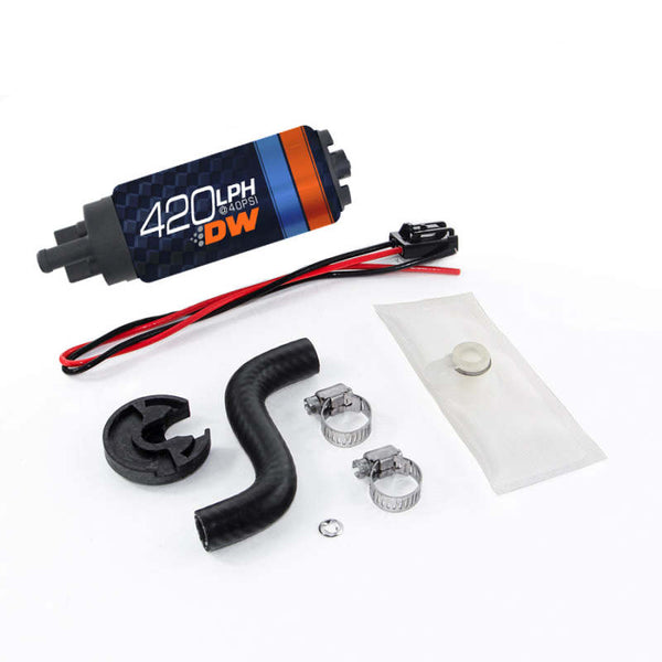 Deatschwerks DW420 Series 420lph In-Tank Fuel Pump w/ Install Kit For 85-97 Ford Mustang - Premium Fuel Pumps from DeatschWerks - Just 709.28 SR! Shop now at Motors