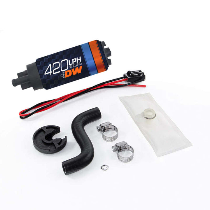 Deatschwerks DW420 Series 420lph In-Tank Fuel Pump w/ Install Kit For 85-97 Ford Mustang - Premium Fuel Pumps from DeatschWerks - Just 709.37 SR! Shop now at Motors