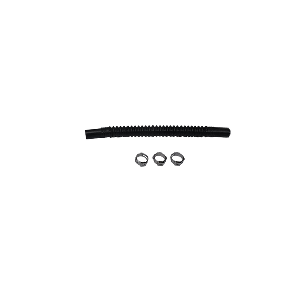 Deatschwerks Convoluted Tubing 150mm Length x 8mm ID Side 1 x 8mm ID Side 2 - Black - Premium Fuel Lines from DeatschWerks - Just 60.05 SR! Shop now at Motors