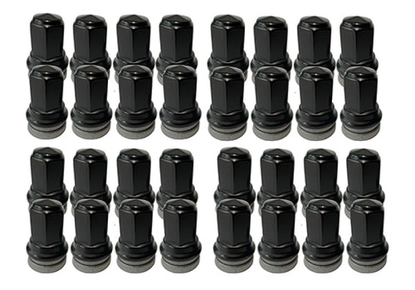 Ford Racing M14 x 1.5 Black Lug Nut - Set of 32 - Premium Lug Nuts from Ford Racing - Just 1182.84 SR! Shop now at Motors