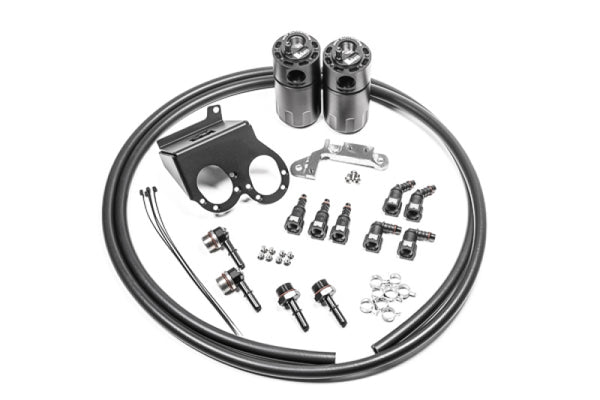 Radium 14-19 Chevrolet Corvette LT1 CCV Fluid Lock Dual Catch Can Kit - Premium Oil Catch Cans from Radium Engineering - Just 1496.51 SR! Shop now at Motors