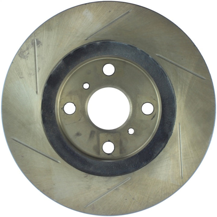 StopTech Power Slot 6/86-12/89 Toyota MR2 / 8/89-91 Corolla GTS Front Left SportStop Slotted Roto - Premium Brake Rotors - Slotted from Stoptech - Just 445.68 SR! Shop now at Motors