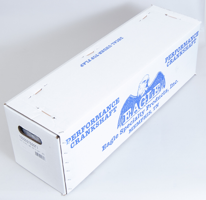 Eagle Chevrolet 305/350 Small Block 2pc Rear Seal 3.75in Stroke Internal Balance Cast Crank Shaft - Premium Crankshafts from Eagle - Just 1786.36 SR! Shop now at Motors