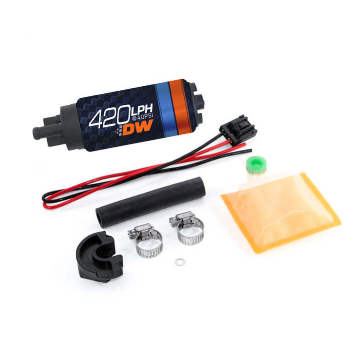 Deatschwerks DW420 Series 420lph In-Tank Fuel Pump w/ Install Kit For 89-94 240SX - Premium Fuel Pumps from DeatschWerks - Just 709.37 SR! Shop now at Motors