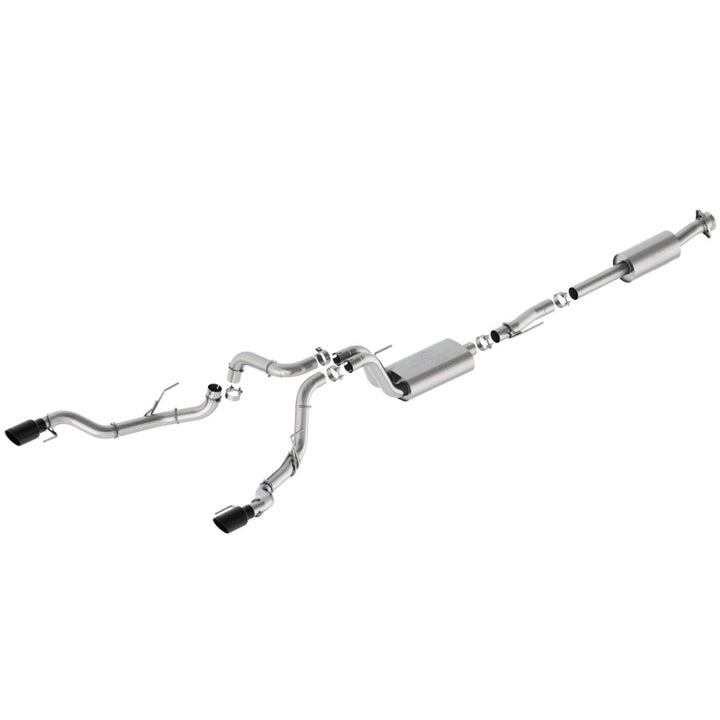 Ford Racing 21-24 F-150 Sport Bumper Exit Exhaust - Black Tips - Premium Catback from Ford Racing - Just 8121.50 SR! Shop now at Motors