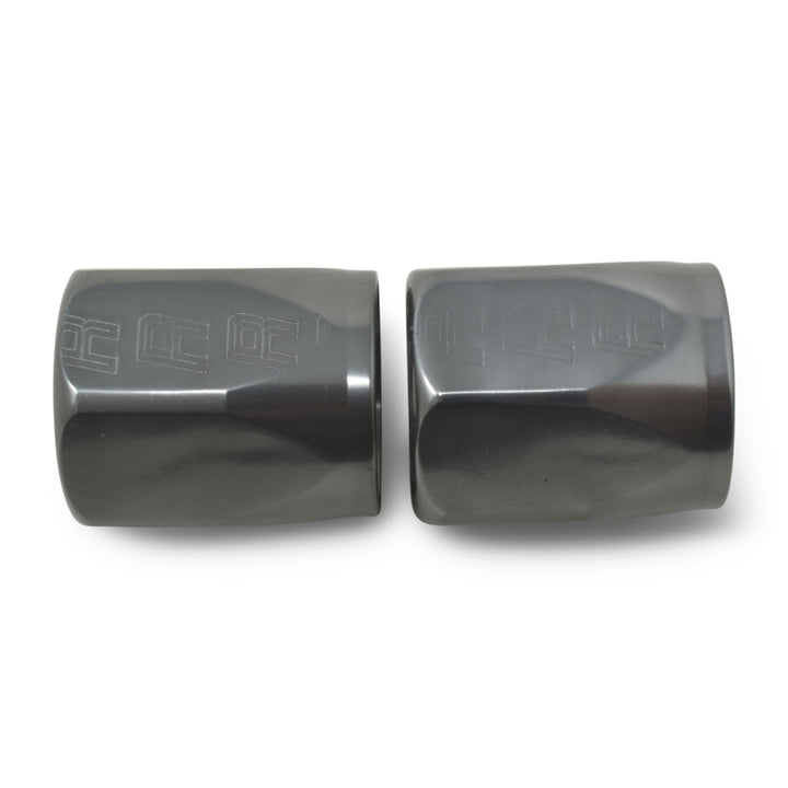 Russell Hose End Socket -10 AN Polished & Gray Anodized (2 Pack) - Premium Fittings from Russell - Just 26.11 SR! Shop now at Motors