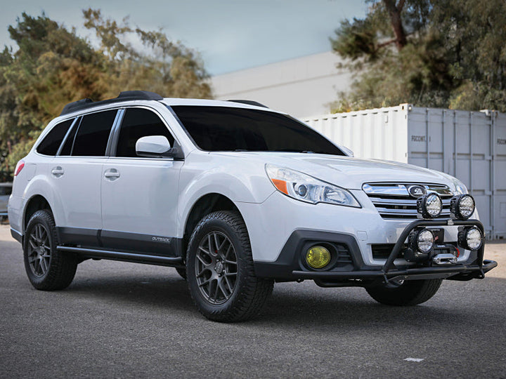 aFe POWER 20-23 Subaru Outback H4 2.4L (t) / H4 2.5L Terra Guard Front Bumper w/ Winch Mount - Black - Premium Bull Bars from aFe - Just 4425.90 SR! Shop now at Motors