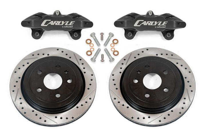 BMR 14-19 Chevrolet Corvette C7 Brake Kit For 15in Conversion Drilled & Slotted Rotors Black Caliper - Premium Brake Kits - Performance D&S from BMR Suspension - Just 4762.45 SR! Shop now at Motors