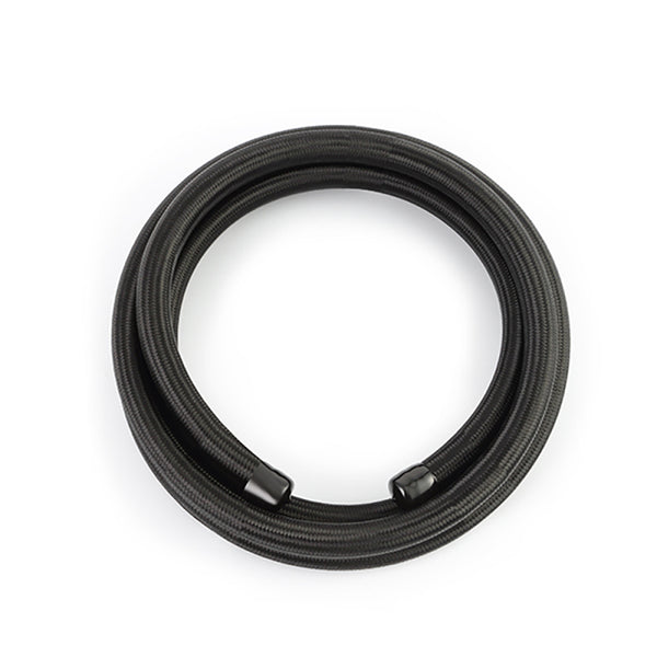 Mishimoto 10Ft Stainless Steel Braided Hose w/ -6AN Fittings - Black - Premium Oil Line Kits from Mishimoto - Just 180.42 SR! Shop now at Motors