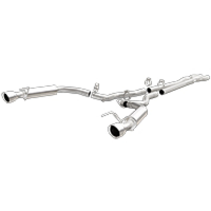 MagnaFlow Cat Back, SS, 2.5in, Competition, Dual Split Polished 4.5in Tips 2015 Ford Mustang V6 3.7L - Premium Catback from Magnaflow - Just 5679.48 SR! Shop now at Motors