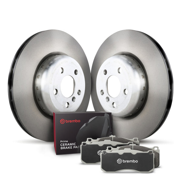 Brembo OE 10-17 BMW 535i GT/11-17 535i GT xDrive/11-15 740i/2015 740Ld xDrive Rear Disc Brake Kit - Premium Brake Rotors - OE from Brembo OE - Just 2197.40 SR! Shop now at Motors