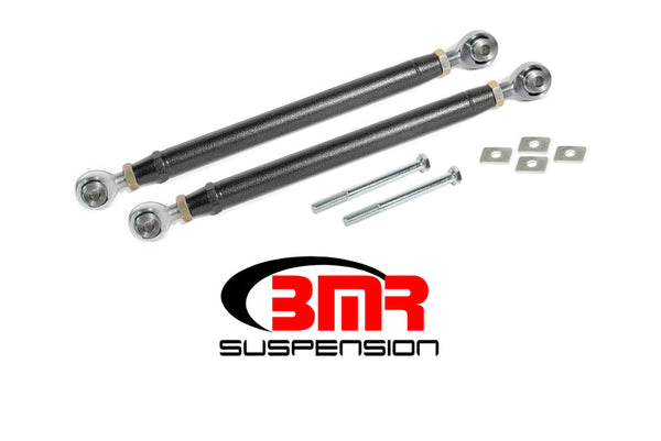 BMR 16-17 6th Gen Camaro Rear Double Adj. Rod Ends Toe Rods - Black Hammertone - Premium Suspension Arms & Components from BMR Suspension - Just 1389.58 SR! Shop now at Motors