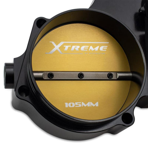 BLOX Racing 2015+ Dodge Hellcat / Jeep Trackhawk 6.2L 105mm Electronic Billet Throttle Body - Black