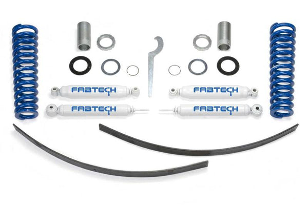 Fabtech 95.5-04 Toyota Tacoma Prnnr 6 Lug Mdls 2/4WD 0-3.5in Basic Adj C/O Sys w/Perf Rr Shks - Premium Lift Kits from Fabtech - Just 3549.45 SR! Shop now at Motors