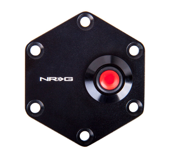 NRG Hexagnal Steering Wheel Ring w/Horn Button - Black - Premium Steering Wheels from NRG - Just 93.90 SR! Shop now at Motors