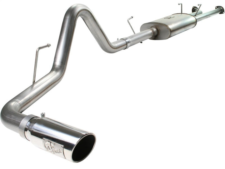 aFe MACHForce XP Exhaust Cat-Back SS-409 07-09 Toyota Tundra V8-5.7L w/ Polished Tip - Premium Catback from aFe - Just 2946.37 SR! Shop now at Motors