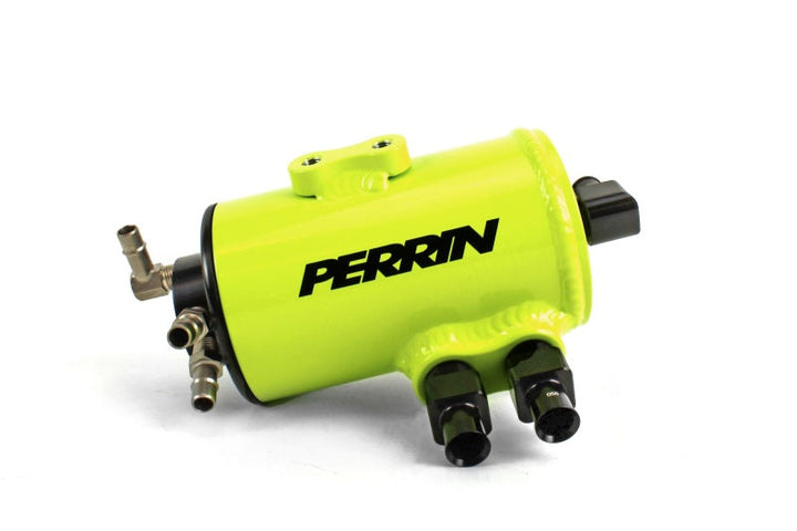 Perrin 22-23 Toyota GR86 / 13-16 Scion FR-S / 13-23 Subaru BRZ Air Oil Separator - Neon Yellow - Premium Oil Separators from Perrin Performance - Just 1500.14 SR! Shop now at Motors