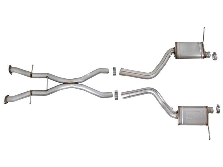 aFe MACHForce XP Cat-Back Exhaust Stainless No Tips 12-15 Jeep Grand Cherokee SRT/SRT-8 V8 Hemi 6.4L - Premium Catback from aFe - Just 6334.68 SR! Shop now at Motors