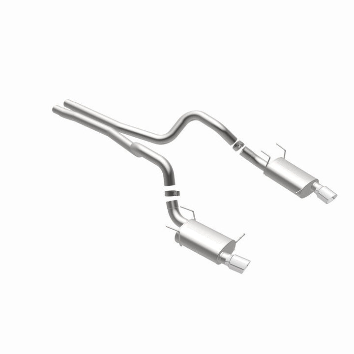 MagnaFlow 13 Ford Mustang Dual Split Rear Exit Stainless Cat Back Performance Exhaust (Street) - Premium Catback from Magnaflow - Just 4391.33 SR! Shop now at Motors