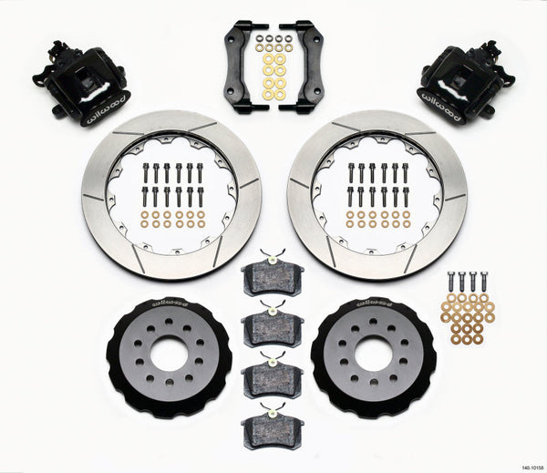 Wilwood Combination Parking Brake Rear Kit 12.88in Mustang 94-04 - Premium Brake Calipers - Perf from Wilwood - Just 5887.50 SR! Shop now at Motors