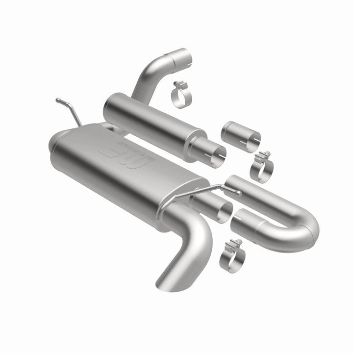 MagnaFlow 18-23 Jeep Wrangler JL 2.0L/3.6L Overland Series Axle-Back Exhaust - Premium Axle Back from Magnaflow - Just 2978.38 SR! Shop now at Motors