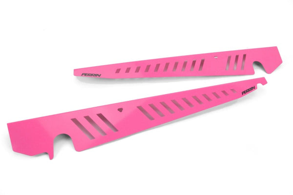 Perrin 2015+ Subaru WRX/STI Fender Shroud Set - Hyper Pink