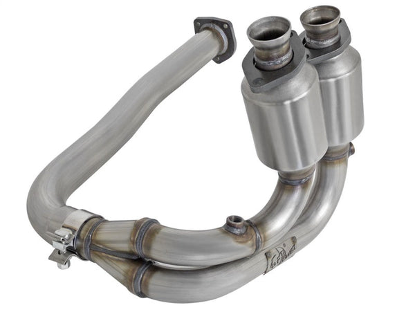 aFe Power Direct Fit Catalytic Converter Replacements Front 00-03 Jeep Wrangler (TJ) I6-4.0L - Premium Catalytic Converter Direct Fit from aFe - Just 2672.38 SR! Shop now at Motors