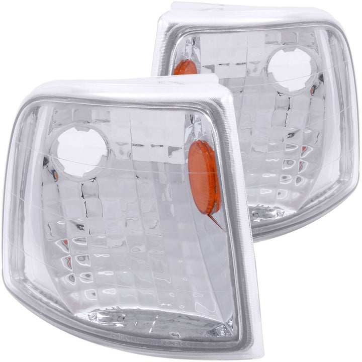 ANZO Corner Lights 1993-1997 Ford Ranger Euro Corner Lights Chrome w/ Amber Reflector - Premium Lights Corner from ANZO - Just 200.65 SR! Shop now at Motors