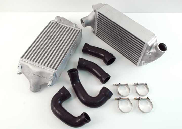 AWE Tuning 997TT/GT2 Performance Intercoolers - Black Hoses - Premium Intercoolers from AWE Tuning - Just 6152.87 SR! Shop now at Motors