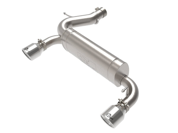 aFe Vulcan 3in 304 SS Axle-Back Exhaust 2021 Ford Bronco L4-2.3L (t)/V6-2.7L (tt) w/ Polished Tips - Premium Catback from aFe - Just 2097.04 SR! Shop now at Motors