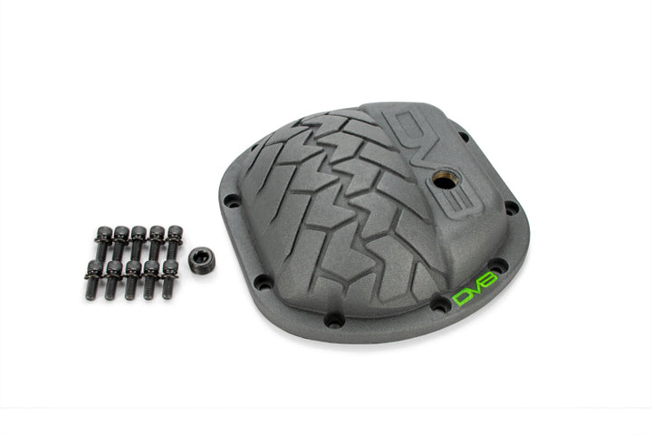 DV8 Offroad HD Dana 35 Diff Cover Cast Iron Gray Powdercoat - Premium Diff Covers from DV8 Offroad - Just 508.25 SR! Shop now at Motors