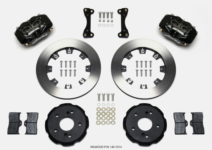 Wilwood Forged Dynalite Front Hat Kit 12.19in 02-06 Acura RSX-5 Lug - Premium Big Brake Kits from Wilwood - Just 3087.74 SR! Shop now at Motors