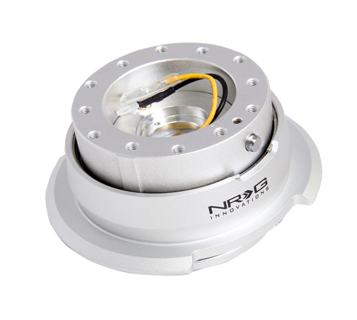 NRG Quick Release Kit Gen 2.8 - Silver / Silver Ring - Premium Quick Release Adapters from NRG - Just 544.60 SR! Shop now at Motors