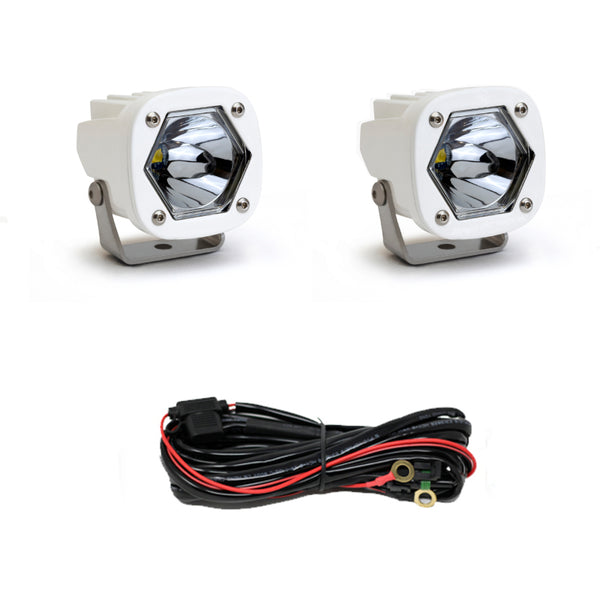 Baja Designs LED Light Pods SI Spot White Pair