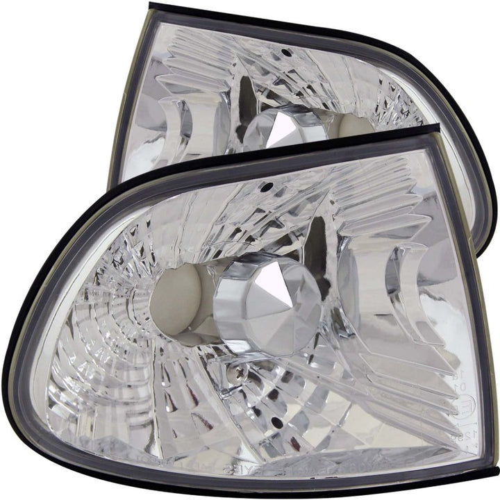 ANZO Corner Lights 1995-1999 Pre Facelift BMW 7 Series E38 Euro Corner Lights Chrome - Premium Lights Corner from ANZO - Just 296.37 SR! Shop now at Motors