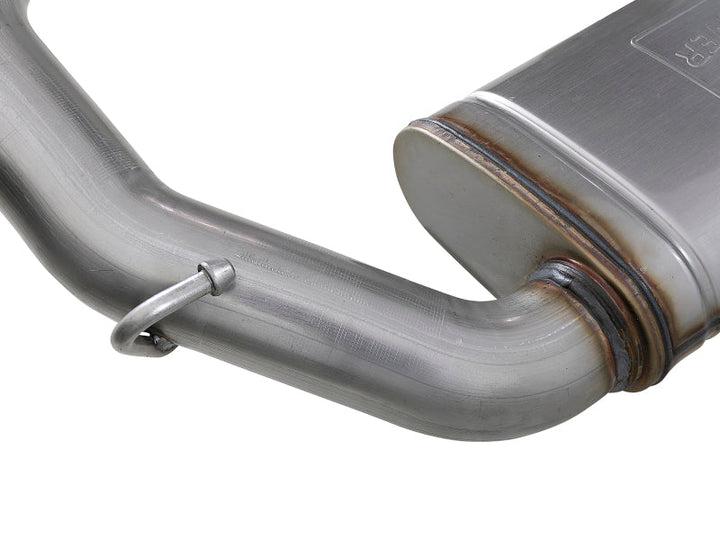 aFe MACH Force-Xp Hi-Tuck 3in 409 SS 18-20 Jeep Wrangler JL 2.0/3.6 Axle-Back Exhaust - Premium Axle Back from aFe - Just 1991.28 SR! Shop now at Motors