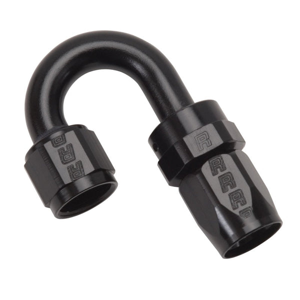 Russell Performance -8 AN Black 180 Degree Full Flow Swivel Hose End - Premium Fittings from Russell - Just 78.59 SR! Shop now at Motors