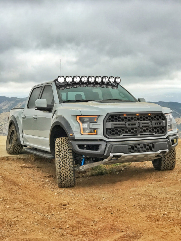 KC HiLiTES 17-18 Ford Raptor 57in. Pro6 Gravity LED 9-Light 180w Combo Beam Overhead Light Bar Sys - Premium Light Bars & Cubes from KC HiLiTES - Just 9037.86 SR! Shop now at Motors